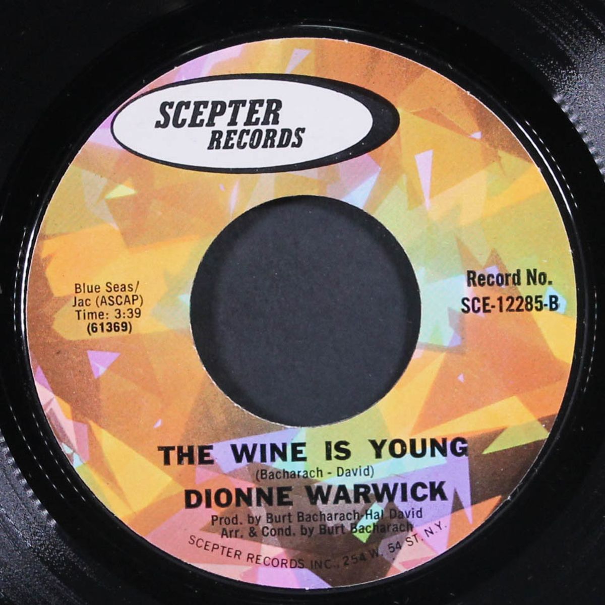 paper mache / the wine is young by DIONNE WARWICK
