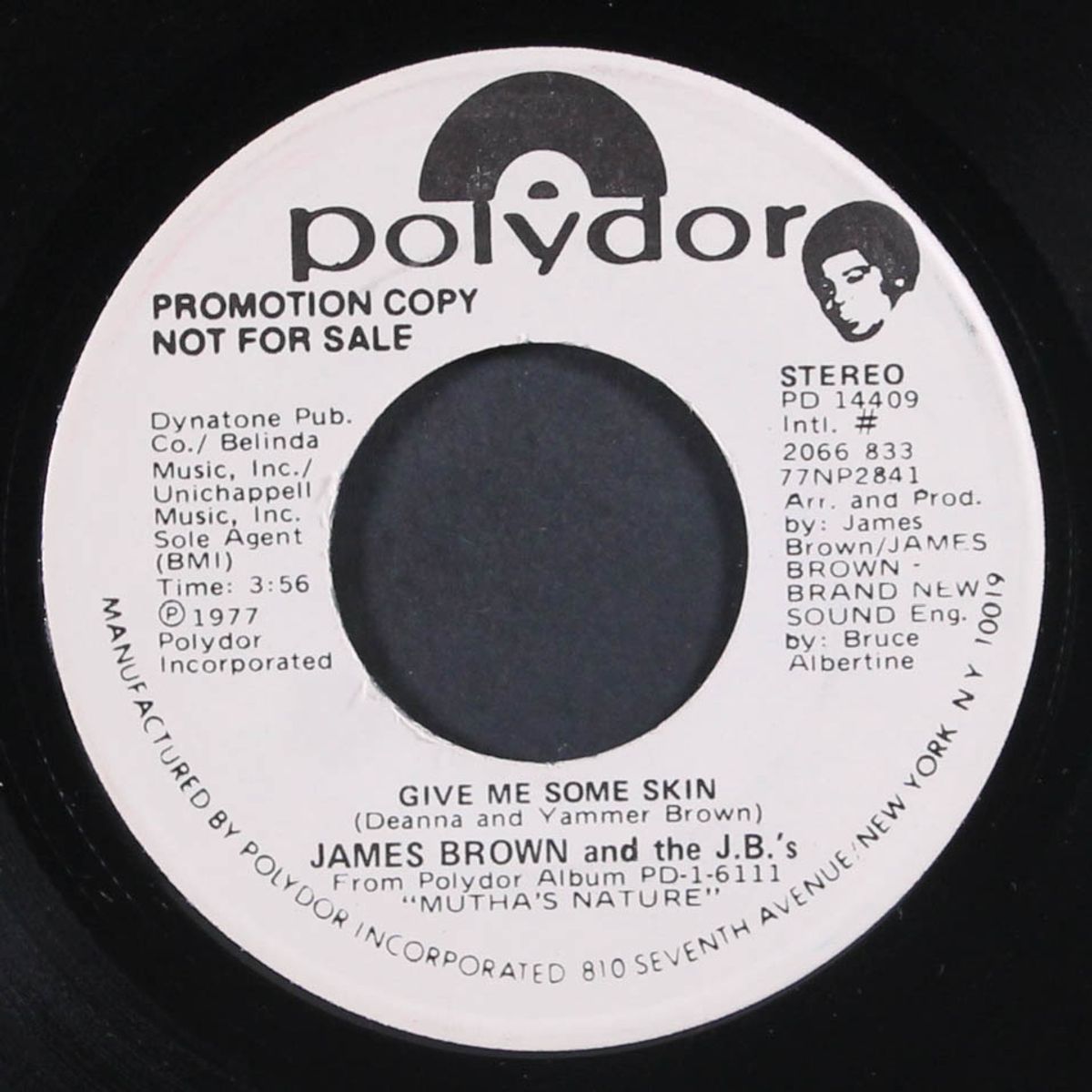 give me some skin / mono by JAMES BROWN