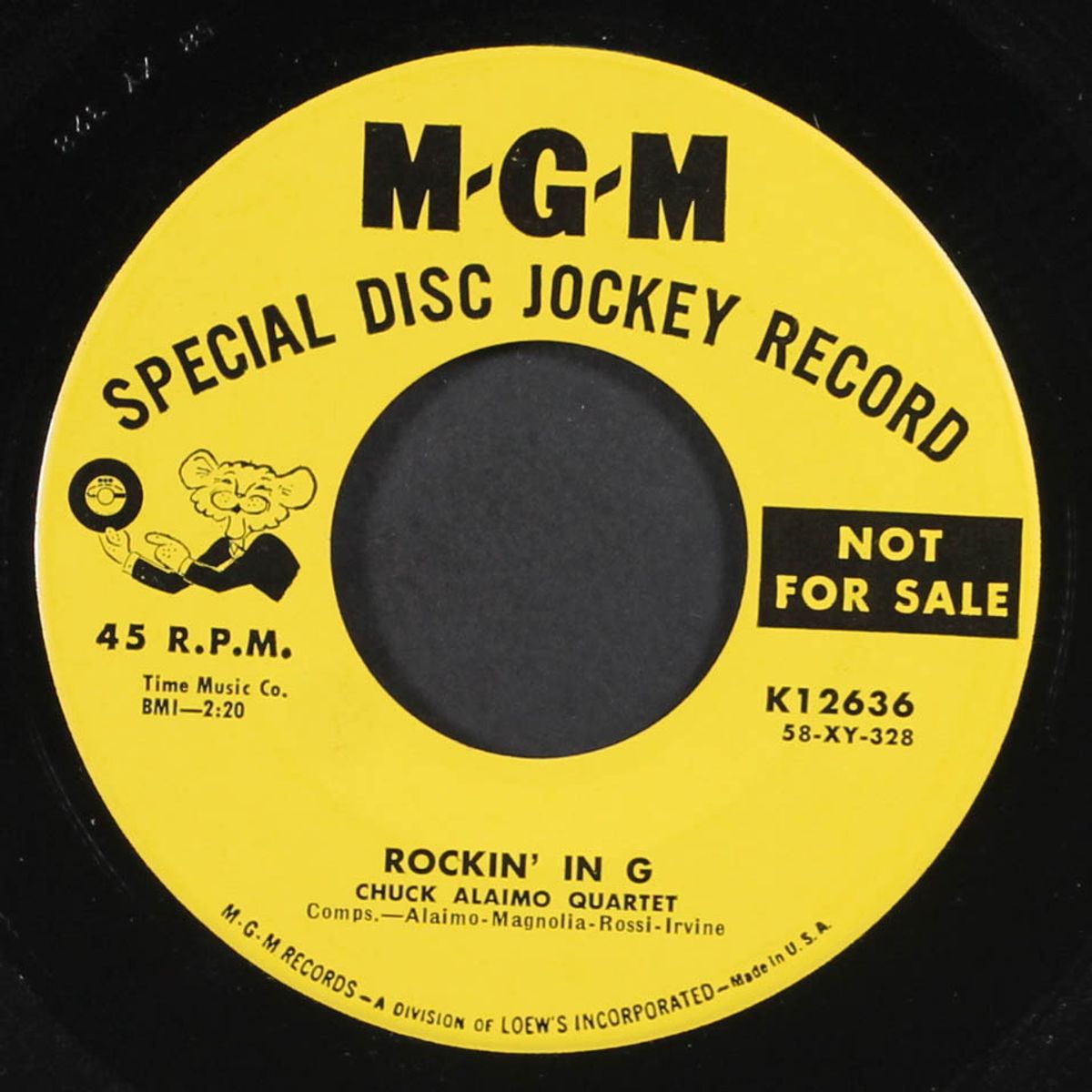hop in my jalop / rockin' in g by CHUCK ALAIMO