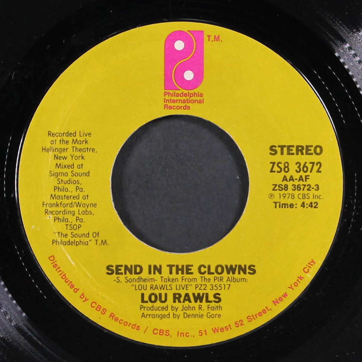 send in the clowns / this song will last forever by LOU RAWLS