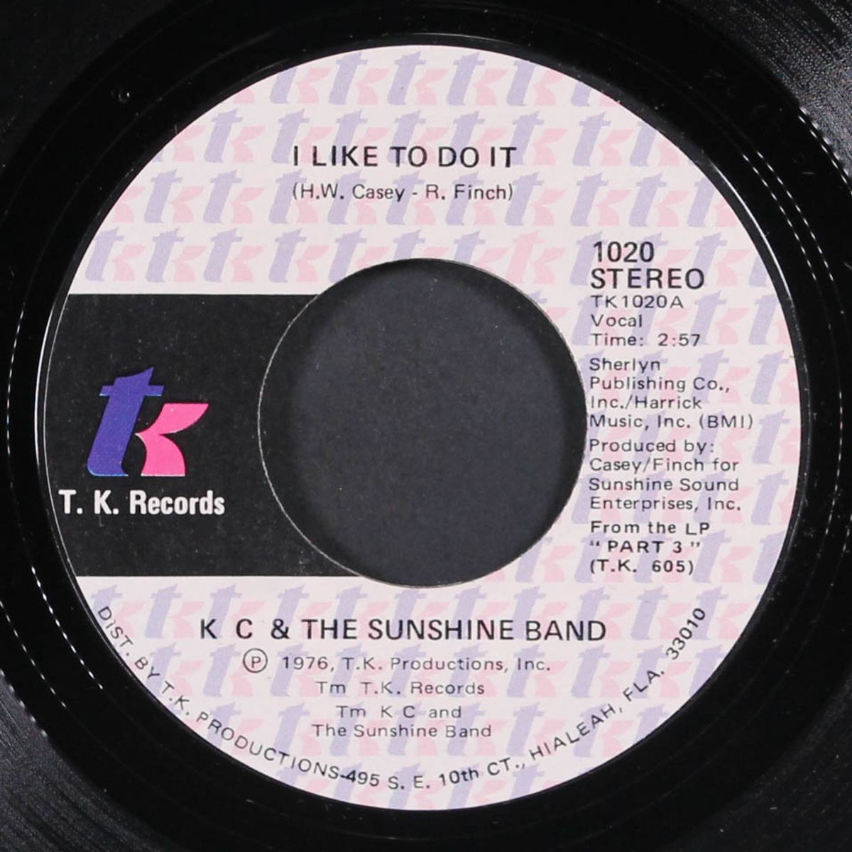 i like to do it / come on in by KC & SUNSHINE BAND