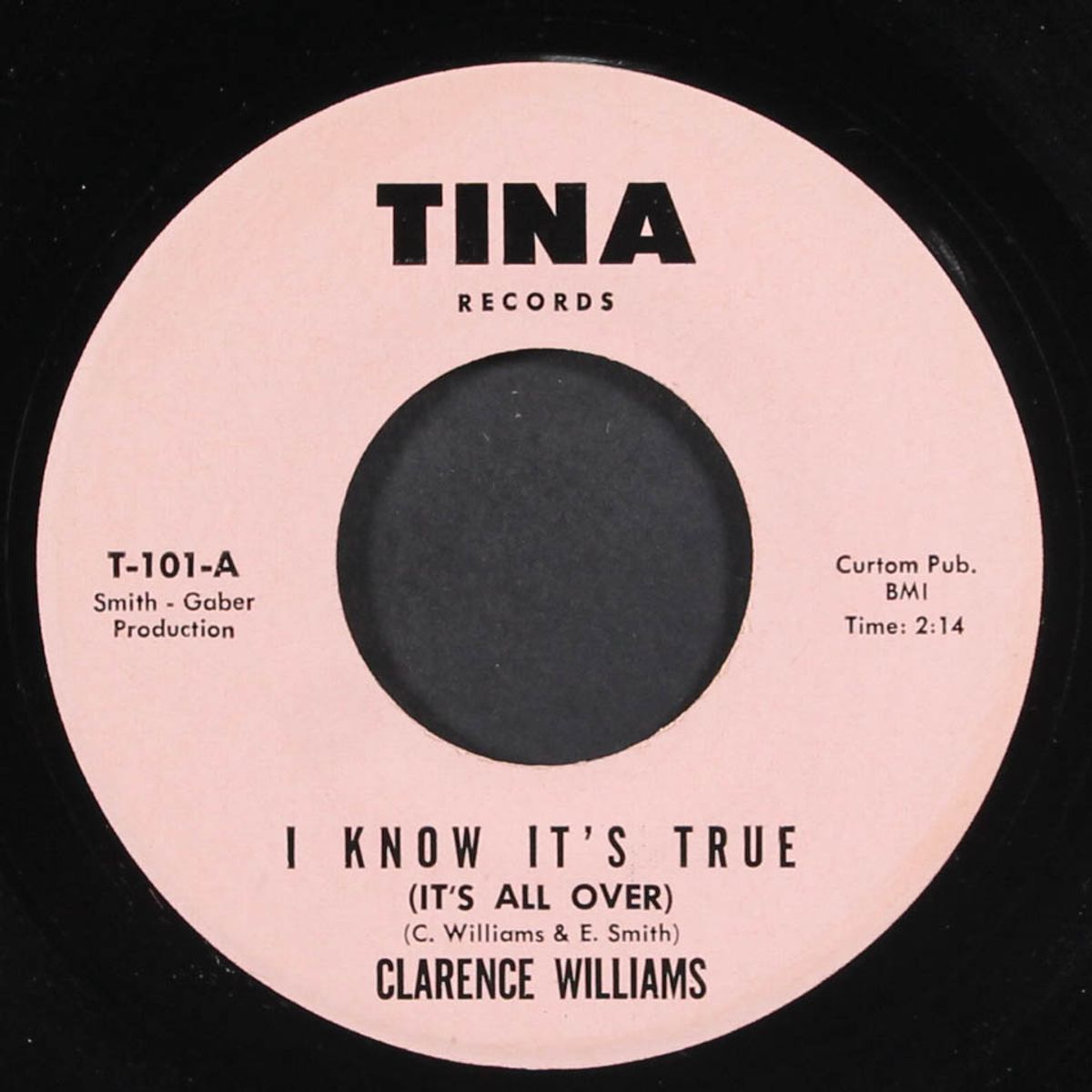 i know it's true / i know about love by CLARENCE WILLIAMS