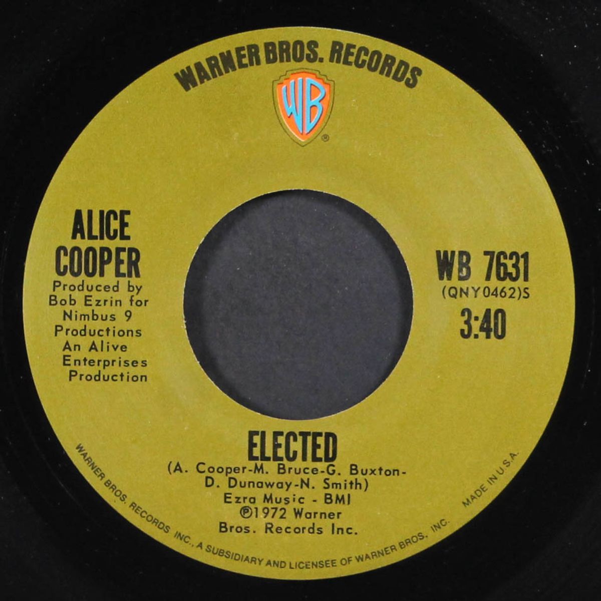 elected / luney tune by ALICE COOPER