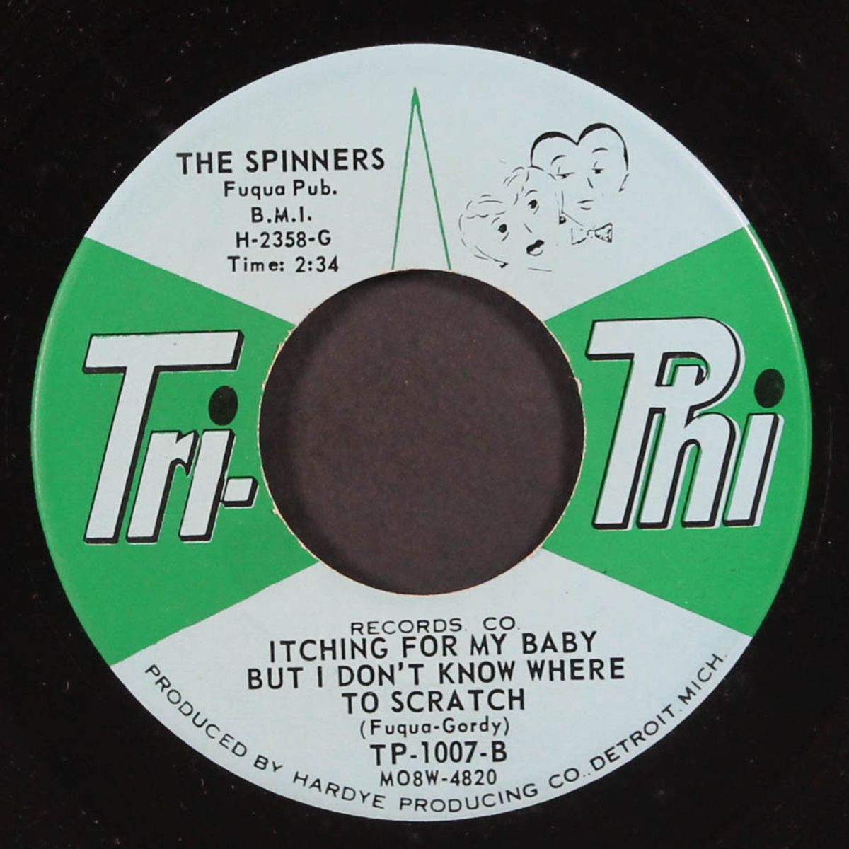 itching for my baby / what did she use by SPINNERS