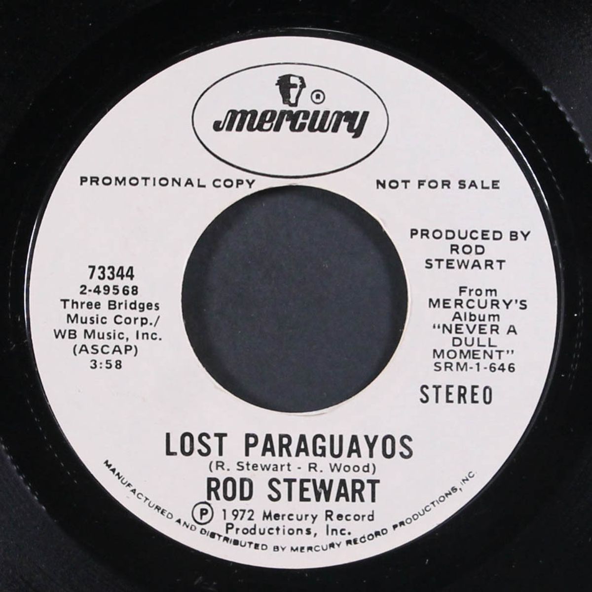 angel / lost paraguayos by ROD STEWART