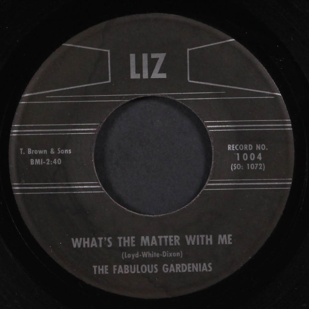 it's you, you, you / what's the matter with me by FABULOUS GARDENIAS