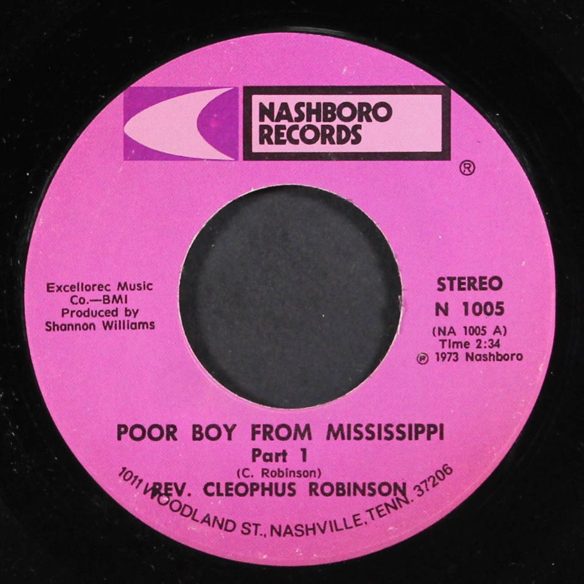 poor boy from mississippi by REV. CLEOPHUS ROBINSON