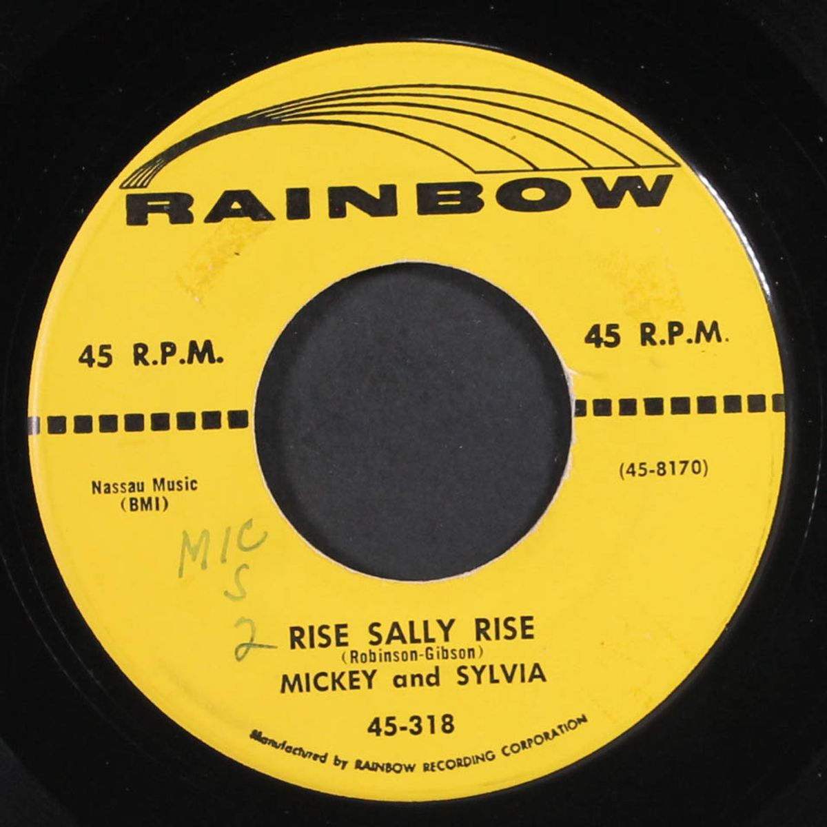rise sally rise / forever and a day by MICKEY & SYLVIA