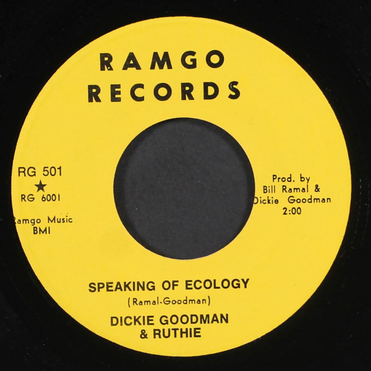 speaking of ecology / dayton's theme by DICKIE GOODMAN