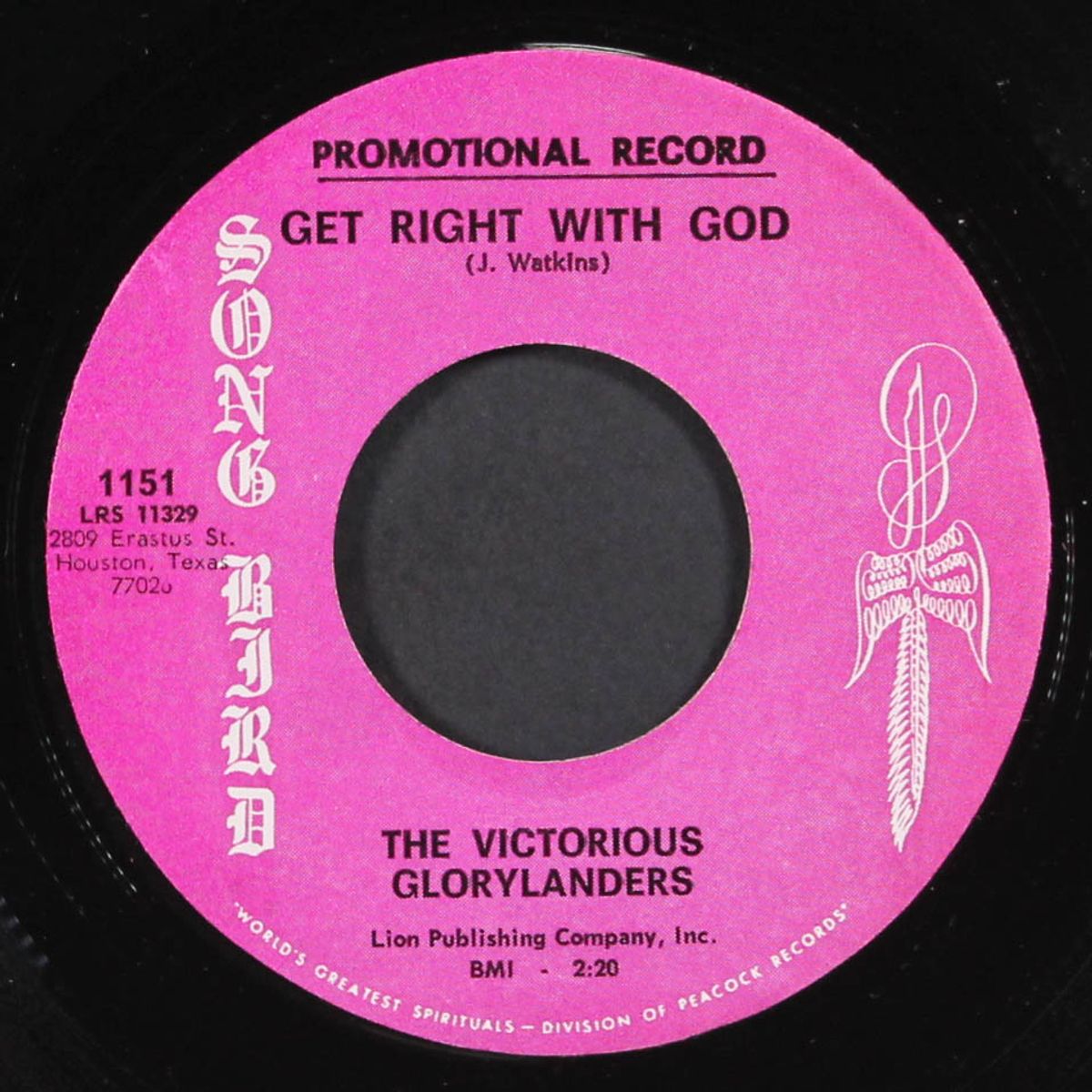 is god satisfied / get right with god by VICTORIOUS GLORYLANDERS