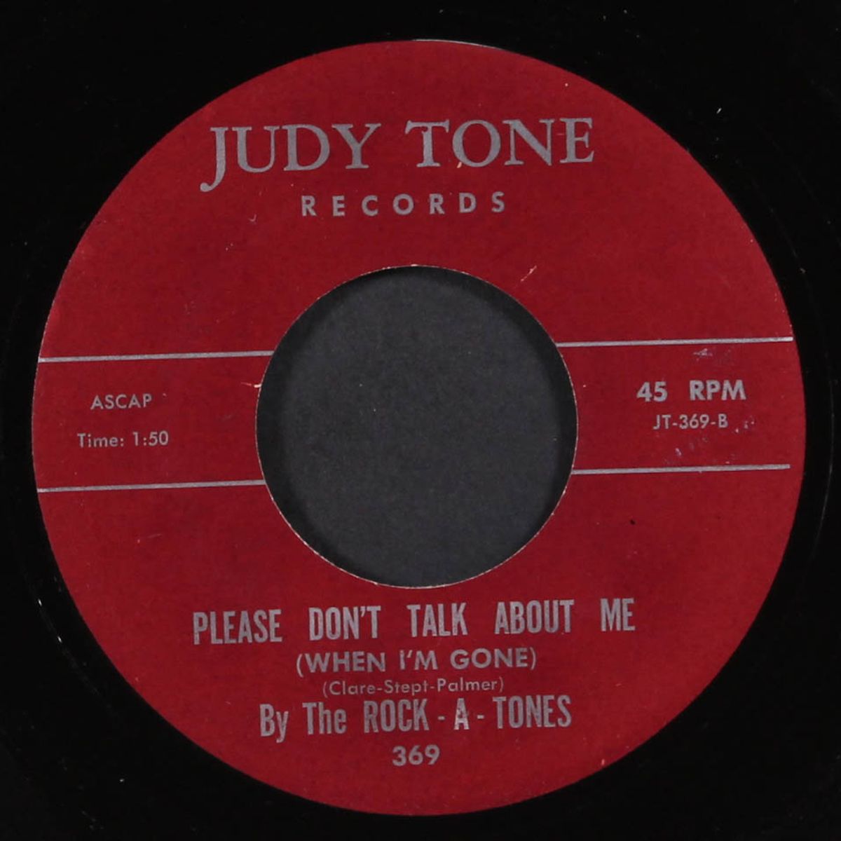 young lady / please don't talk about me by ROCK-A-TONES