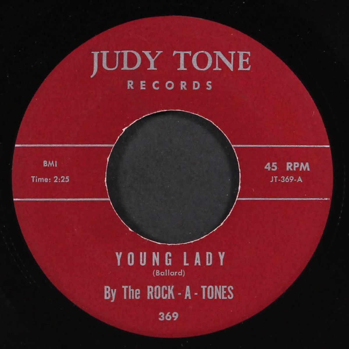 young lady / please don't talk about me by ROCK-A-TONES