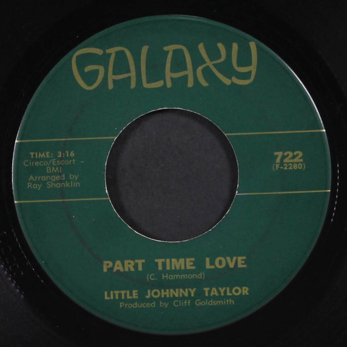 somewhere down the line / part time love by LITTLE JOHNNY TAYLOR