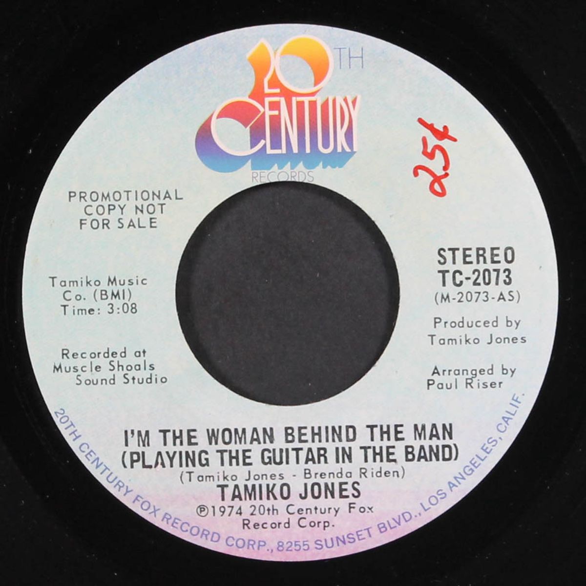 i'm the woman behind the man (playing guitar in the band / mono by TAMIKO JONES
