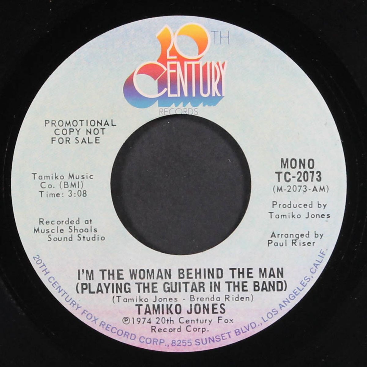 i'm the woman behind the man (playing guitar in the band / mono by TAMIKO JONES