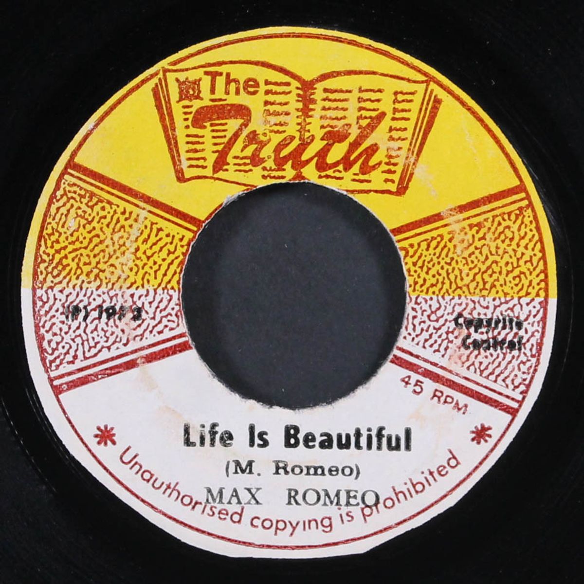 life is beautiful / version by MAX ROMEO