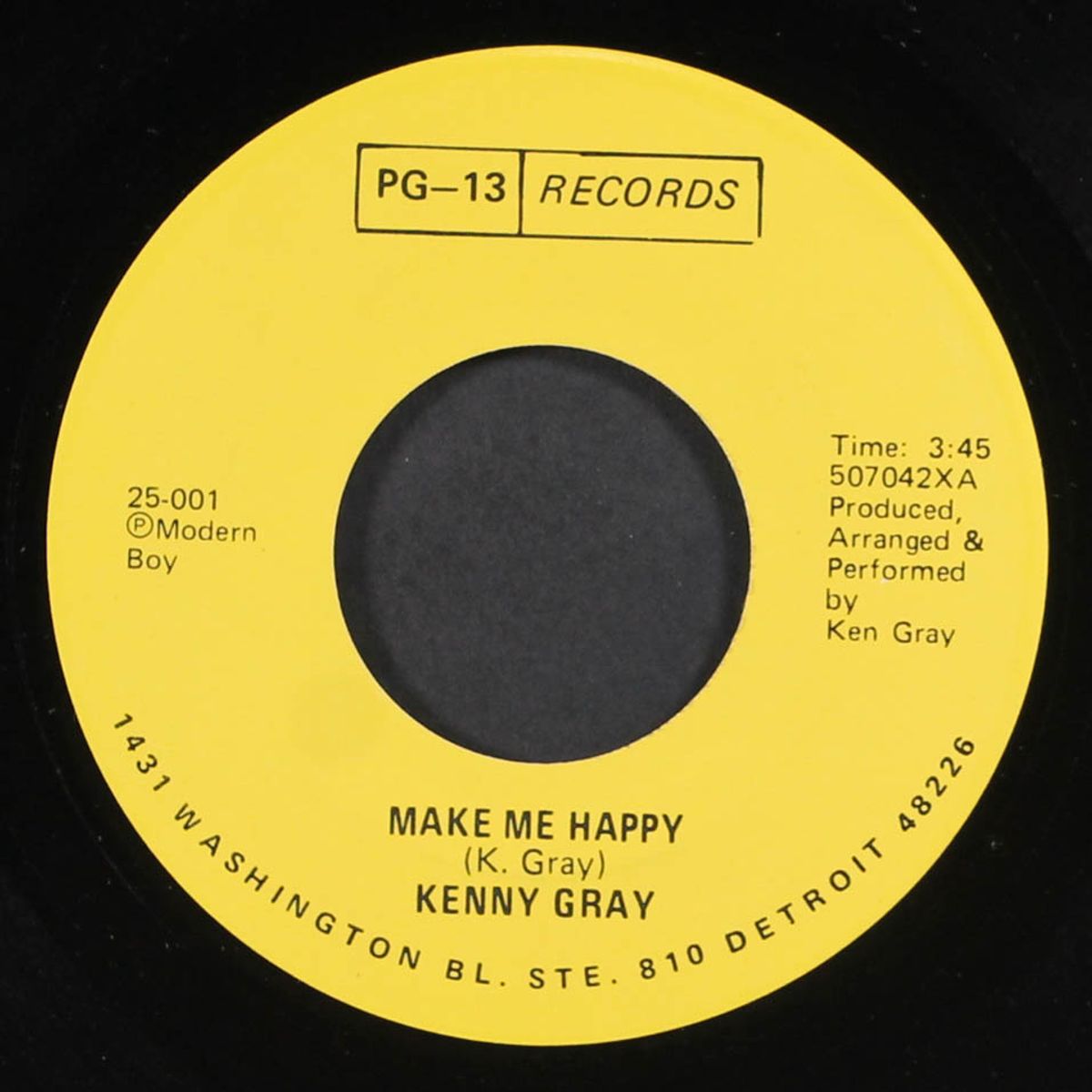 make me happy / take me as i am by KENNY GRAY