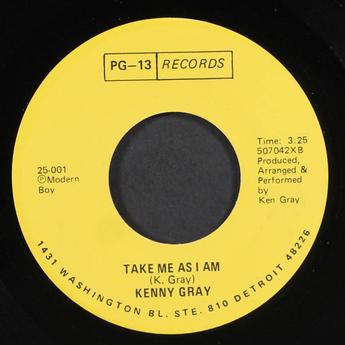 make me happy / take me as i am by KENNY GRAY