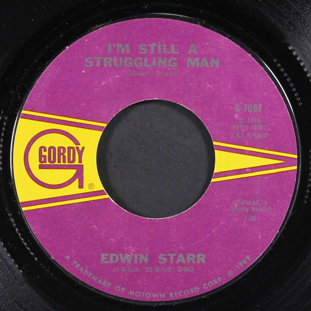 i'm still a struggling man / pretty little angel by EDWIN STARR