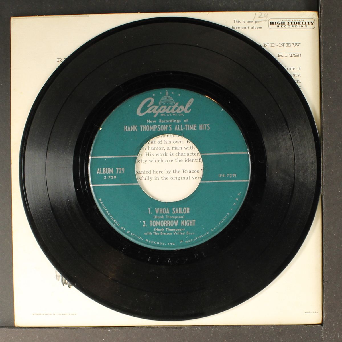 all time hits, vol. 3 by HANK THOMPSON