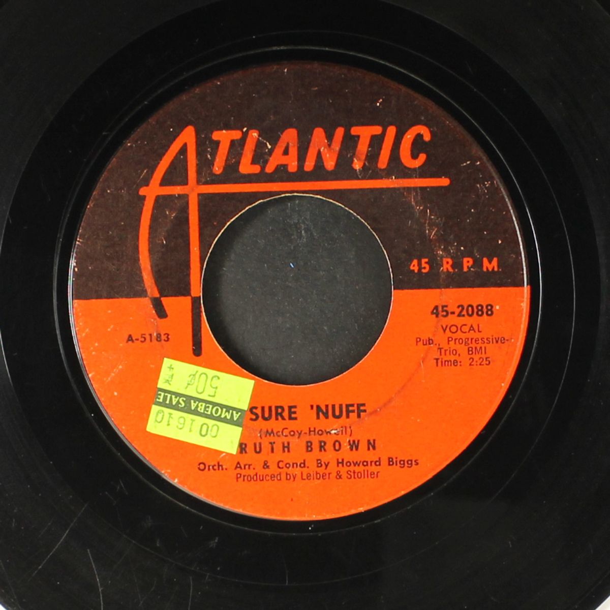 sure 'nuff / here he comes by RUTH BROWN
