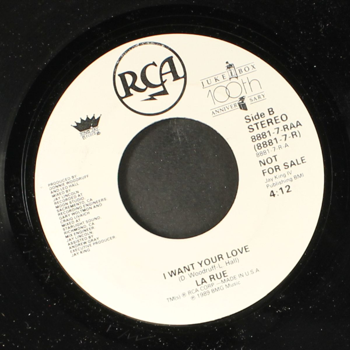 i want your love / same by LA RUE