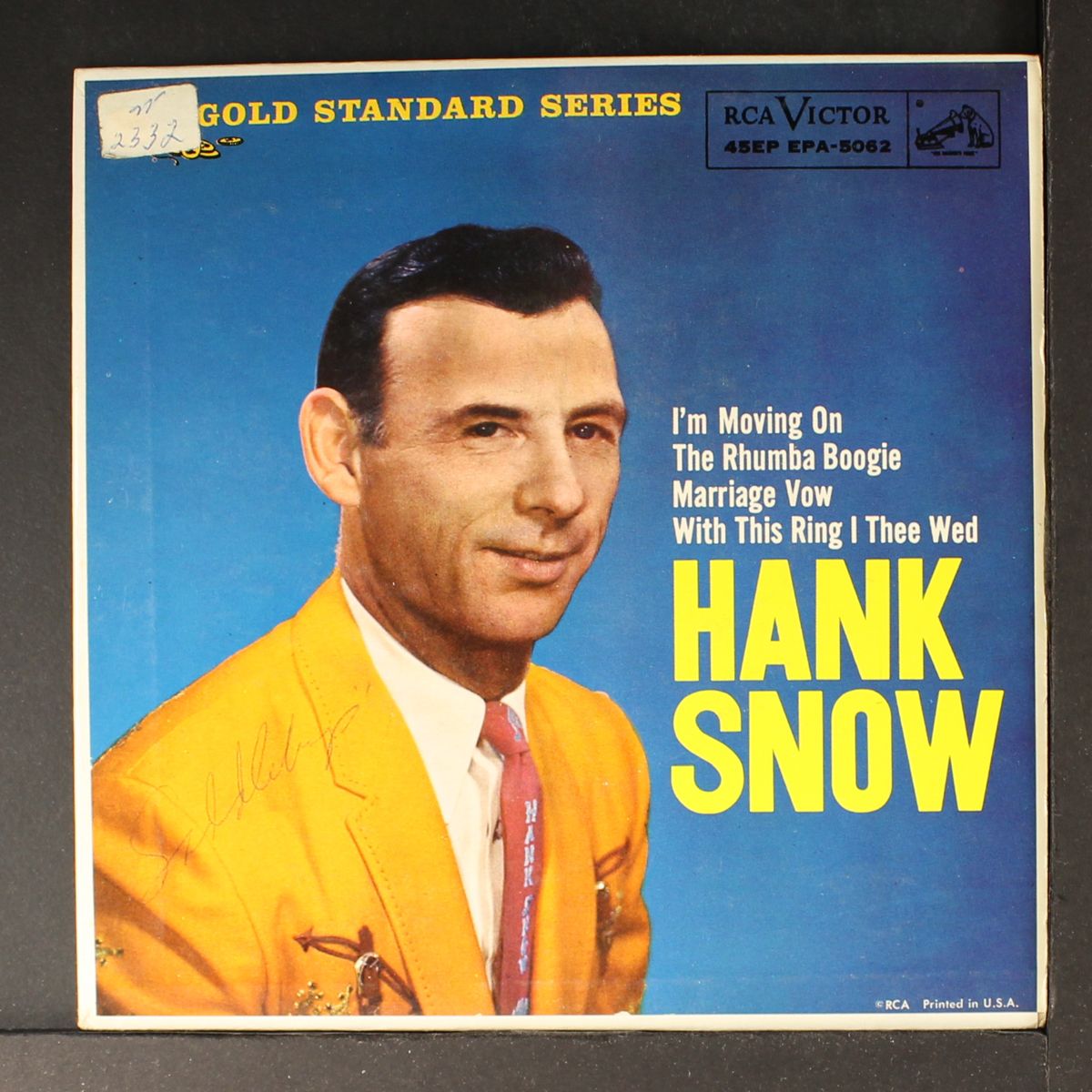 i'm moving on + 3 by HANK SNOW