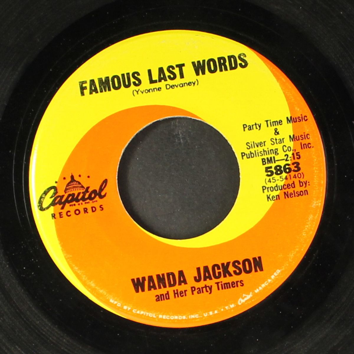 famous last words by WANDA JACKSON