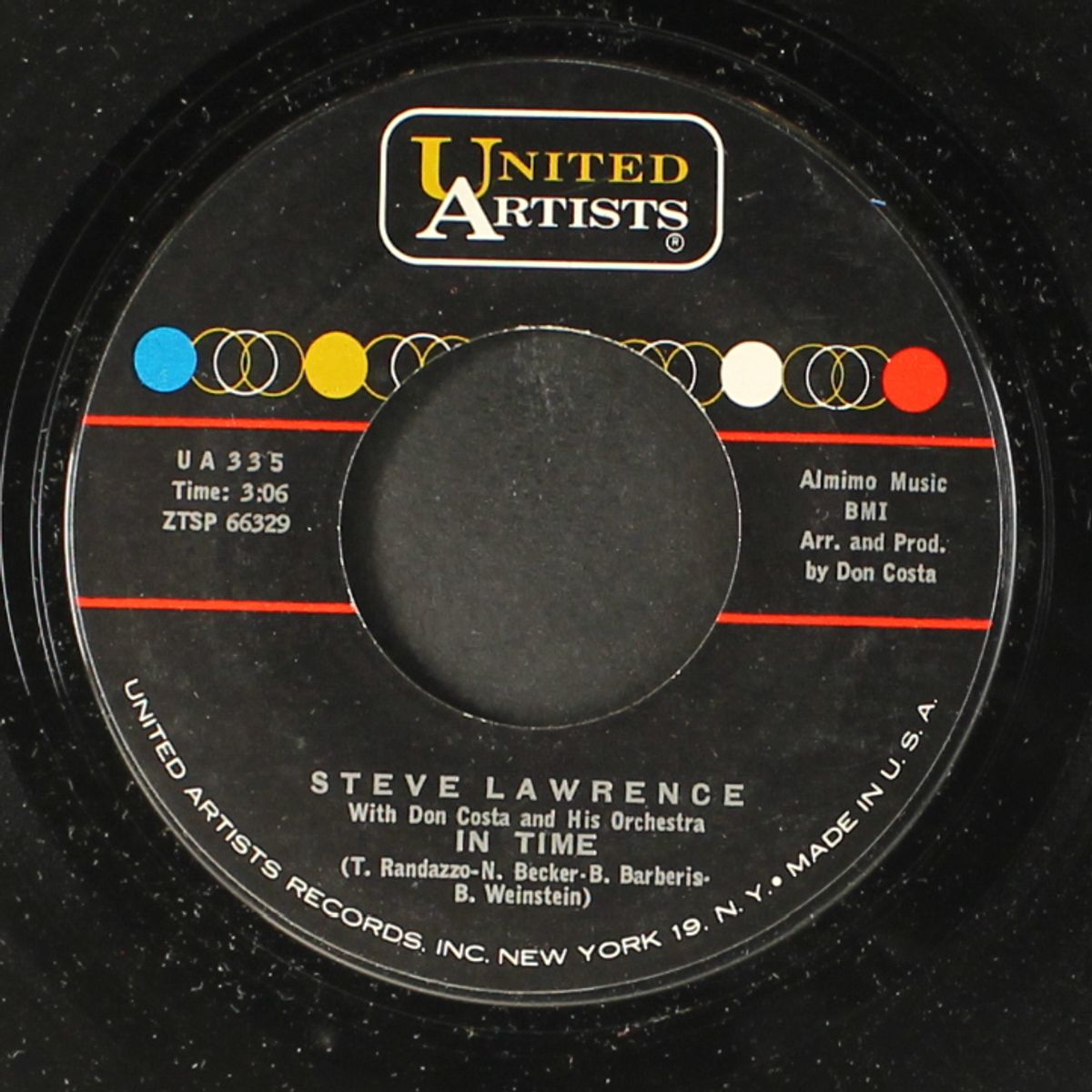 my claire de lune / in time by STEVE LAWRENCE