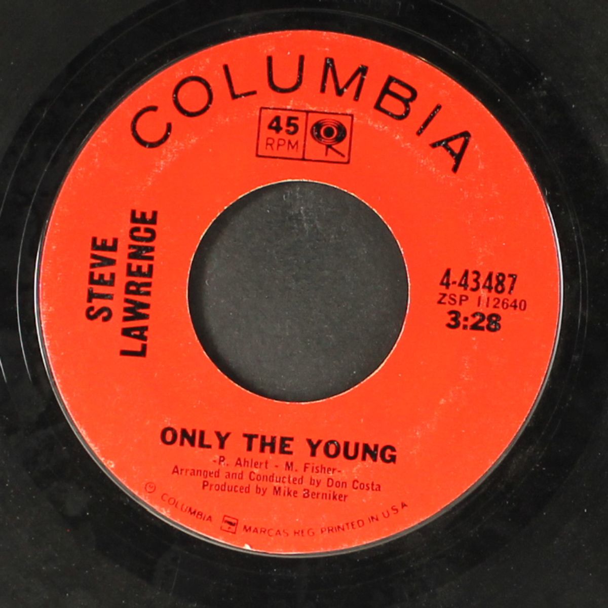 only the young / the week-end by STEVE LAWRENCE
