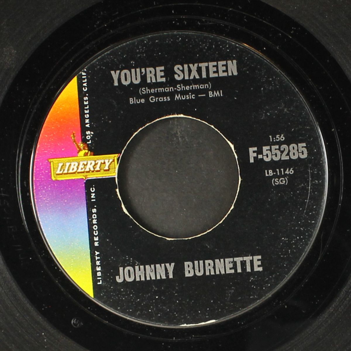 you're sixteen / i beg your pardon by JOHNNY BURNETTE