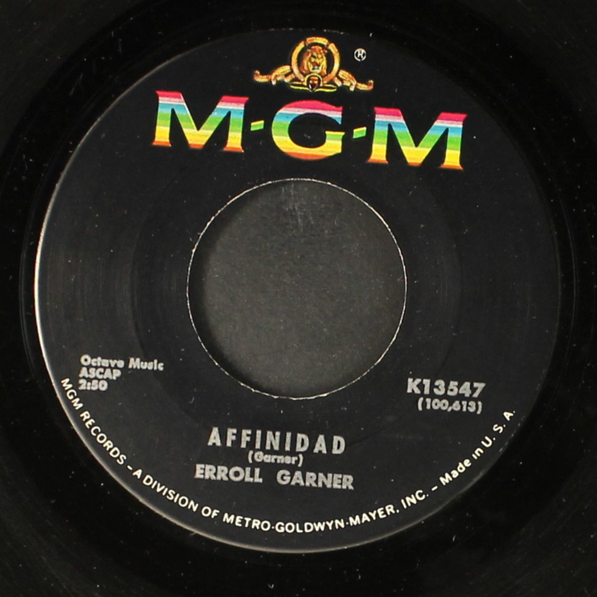 affinidad / that's my kick by ERROLL GARNER