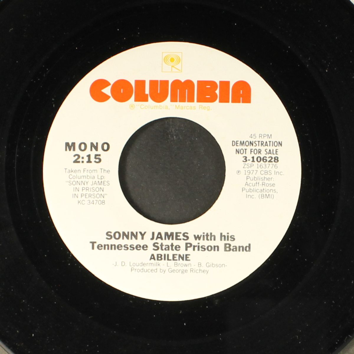 abilene by SONNY JAMES