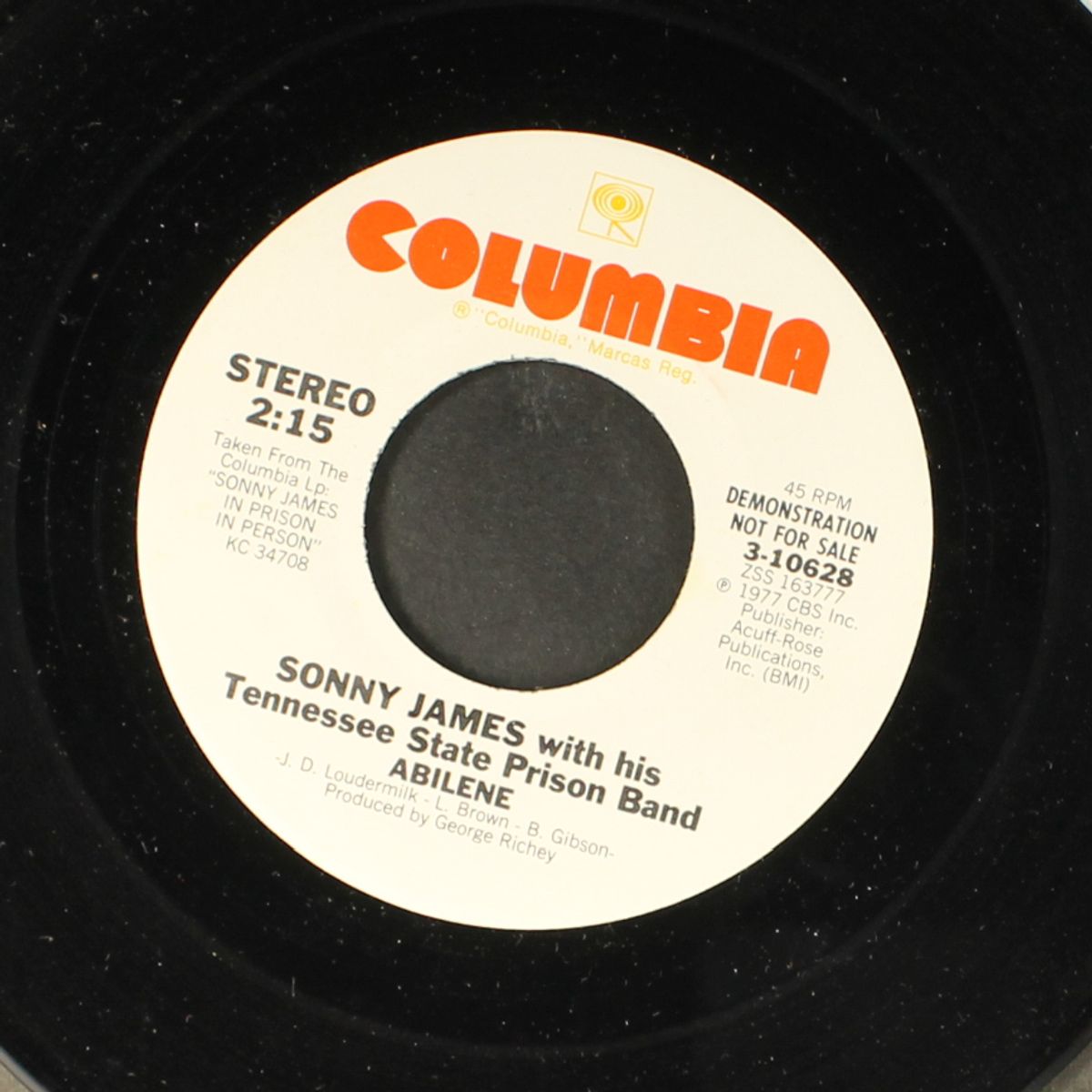 abilene by SONNY JAMES
