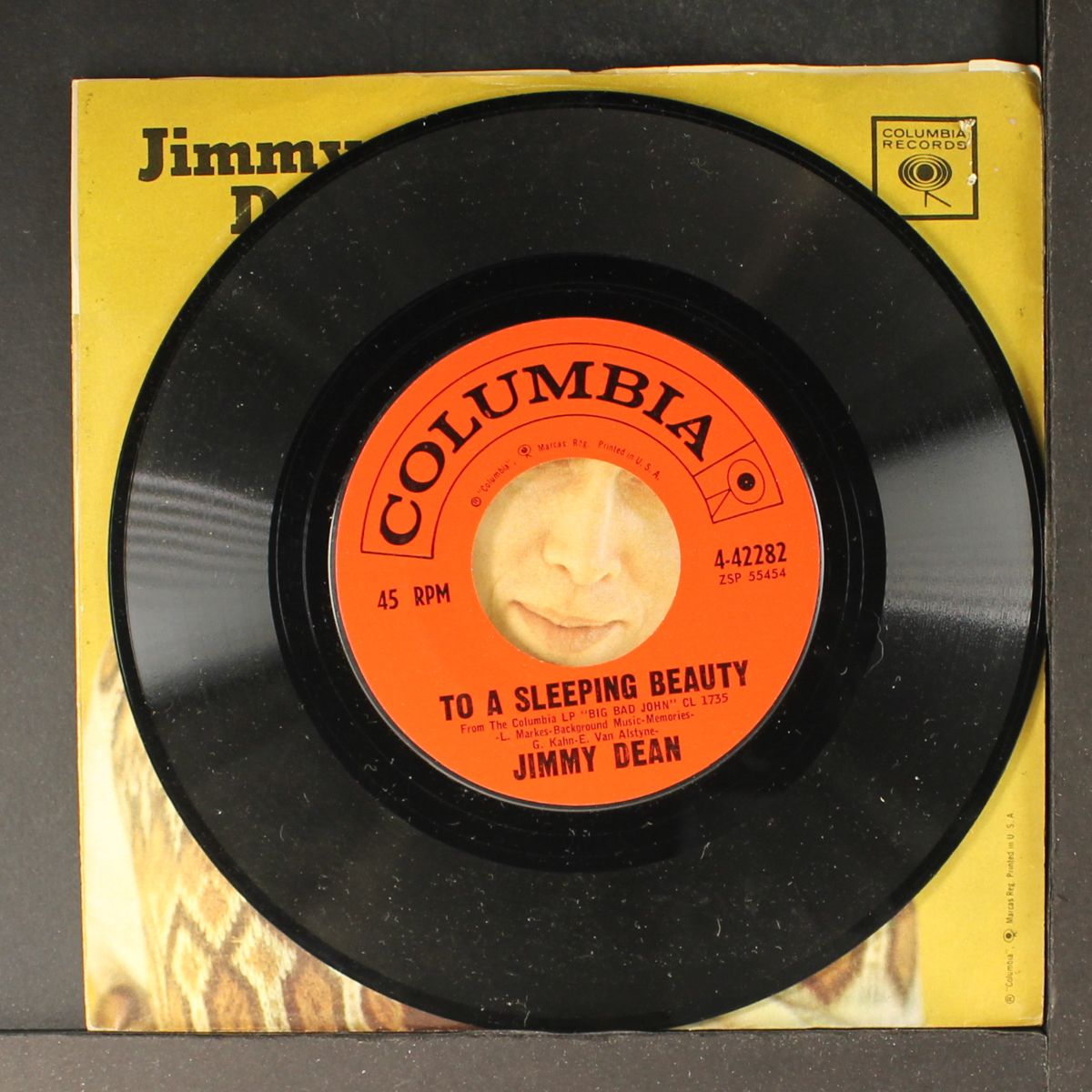 to a seeping beauty / the cajun queen by JIMMY DEAN