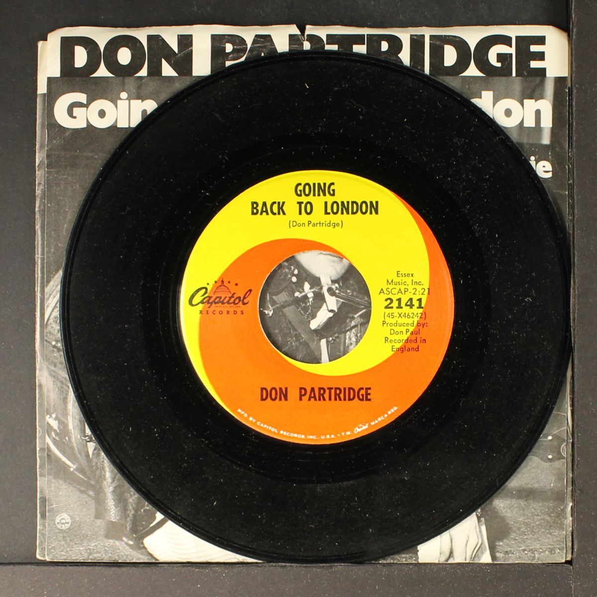 rosie / going back to london by DON PARTRIDGE