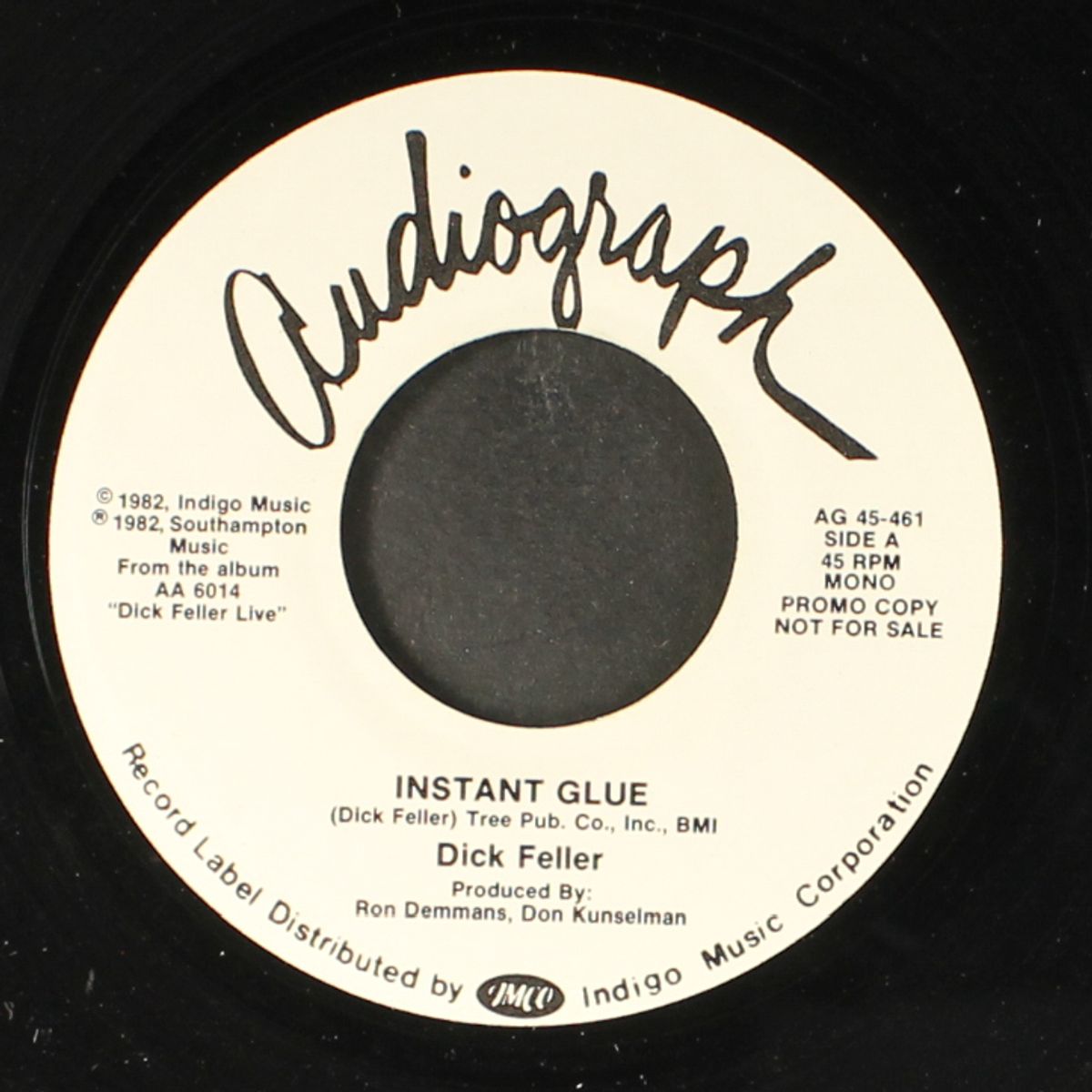 instant glue by DICK FELLER
