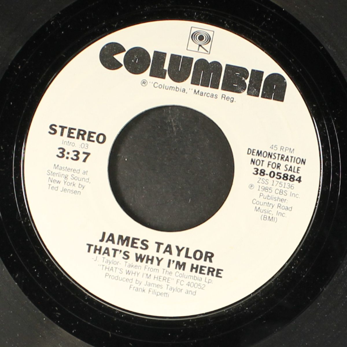 that's why i'm here by JAMES TAYLOR