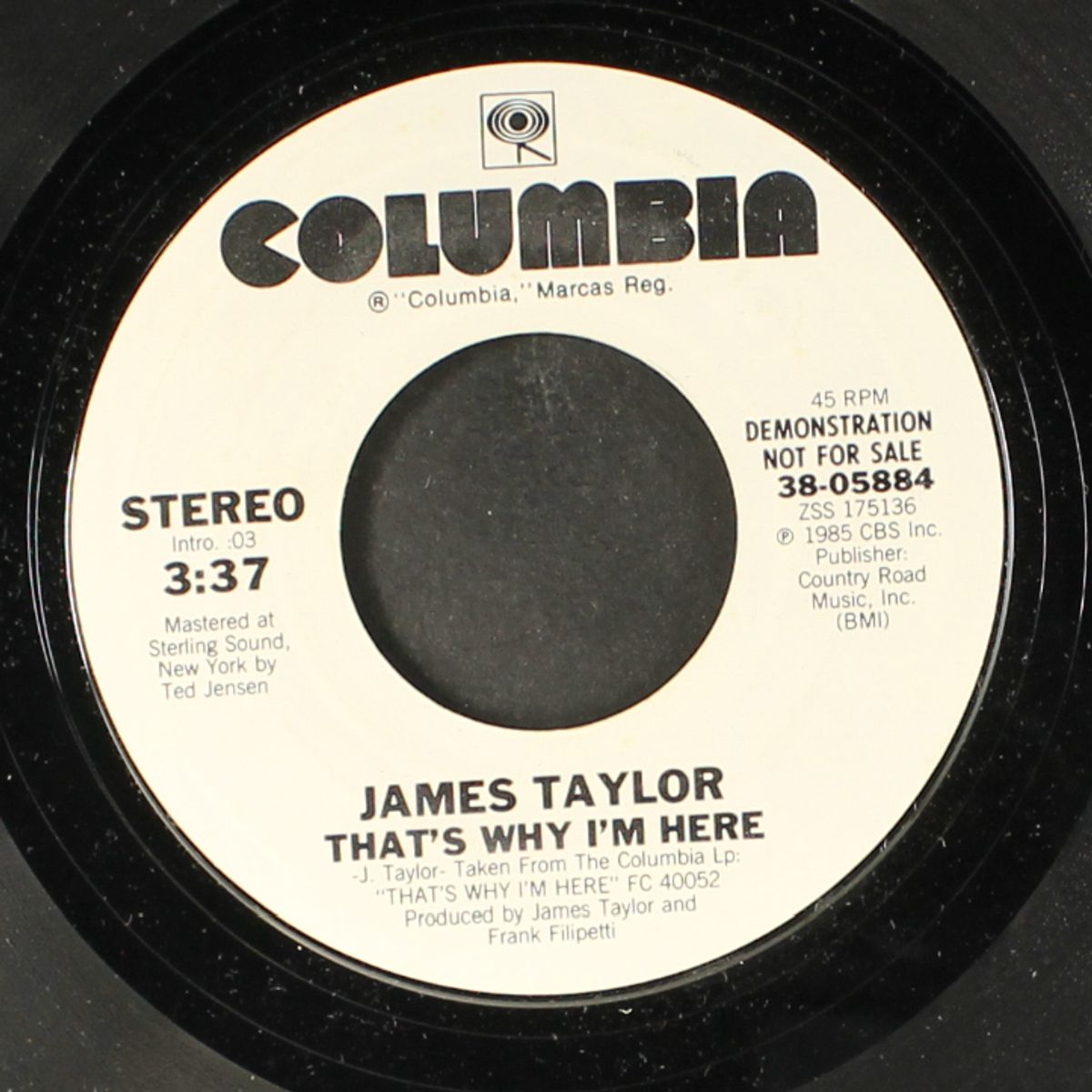 that's why i'm here by JAMES TAYLOR