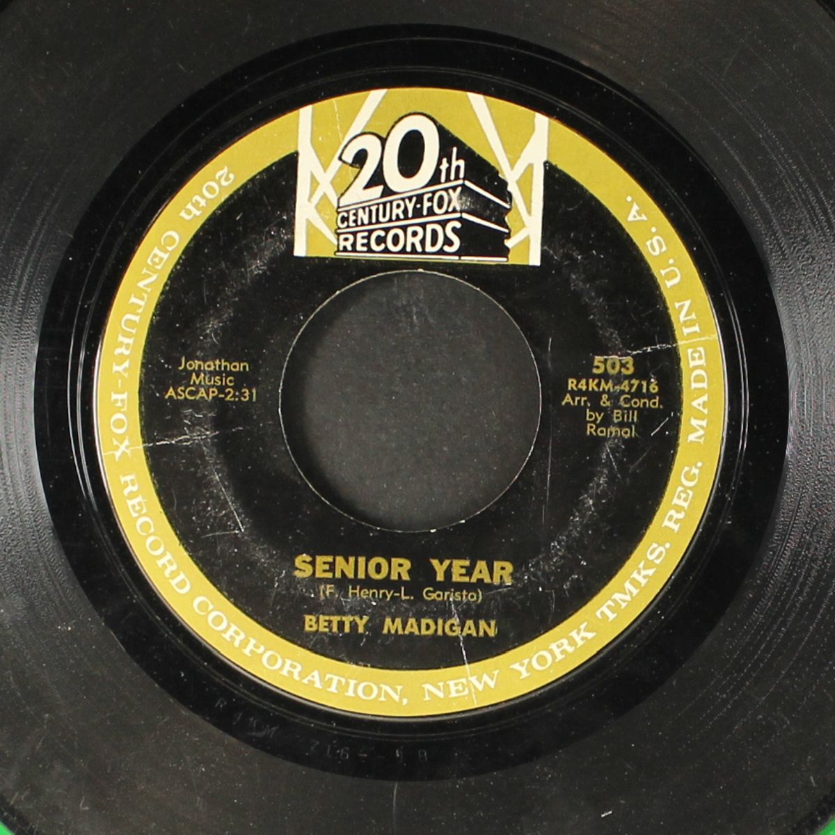 this is good bye / senior year by BETTY MADIGAN