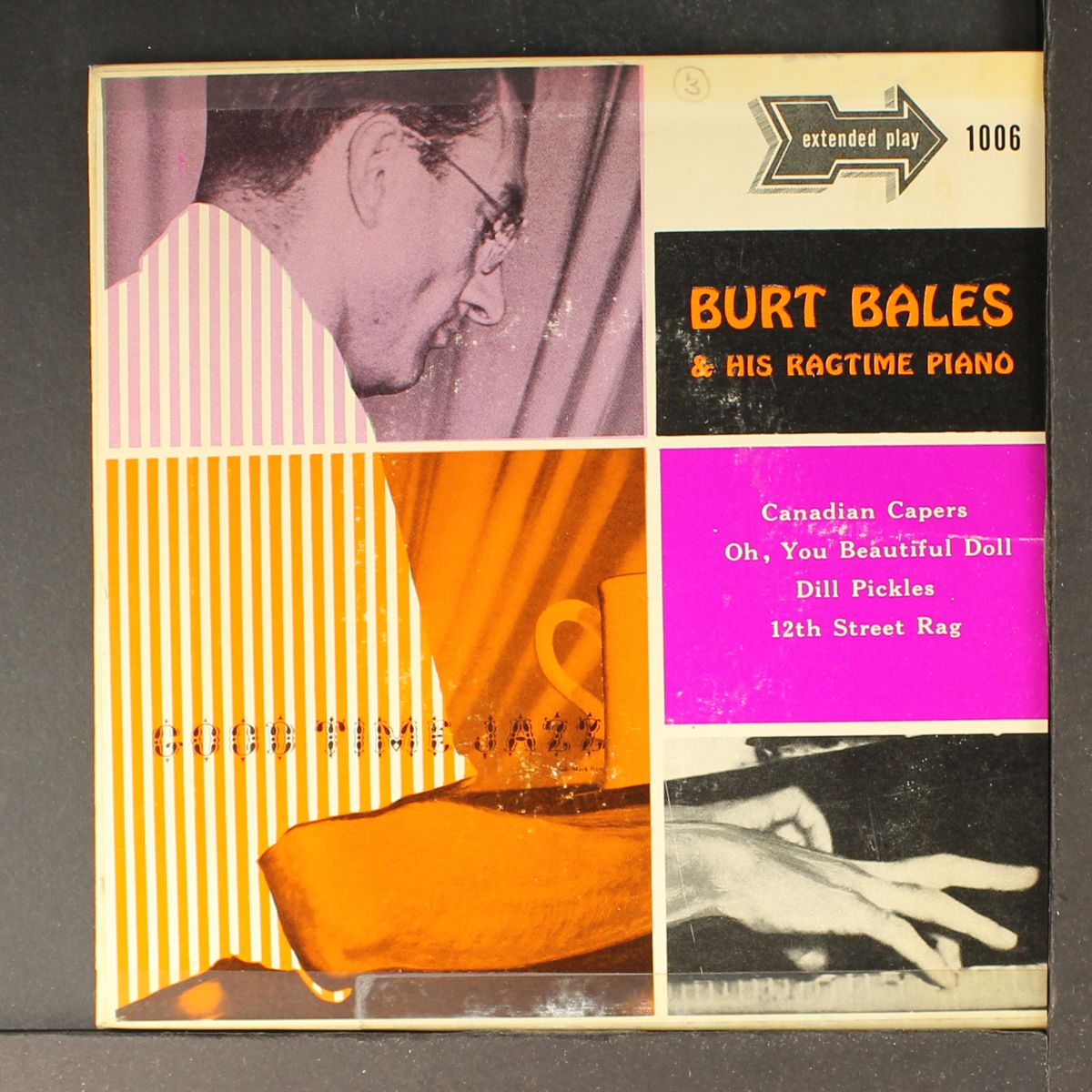 & his ragtime piano by BURT BALES