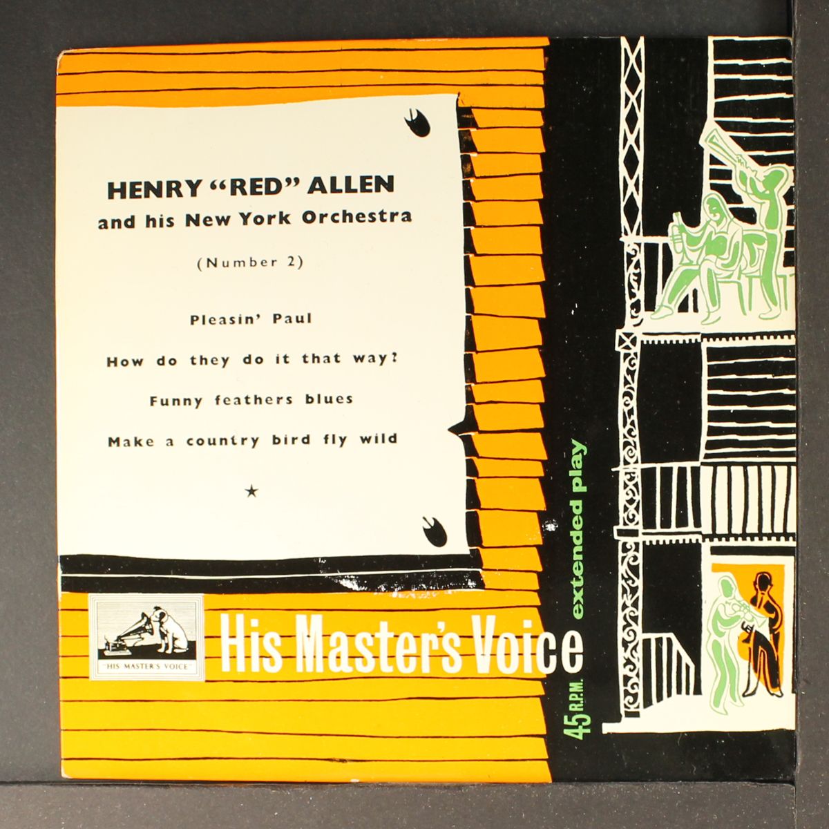 & his new york orchestra by HENRY "RED" ALLEN