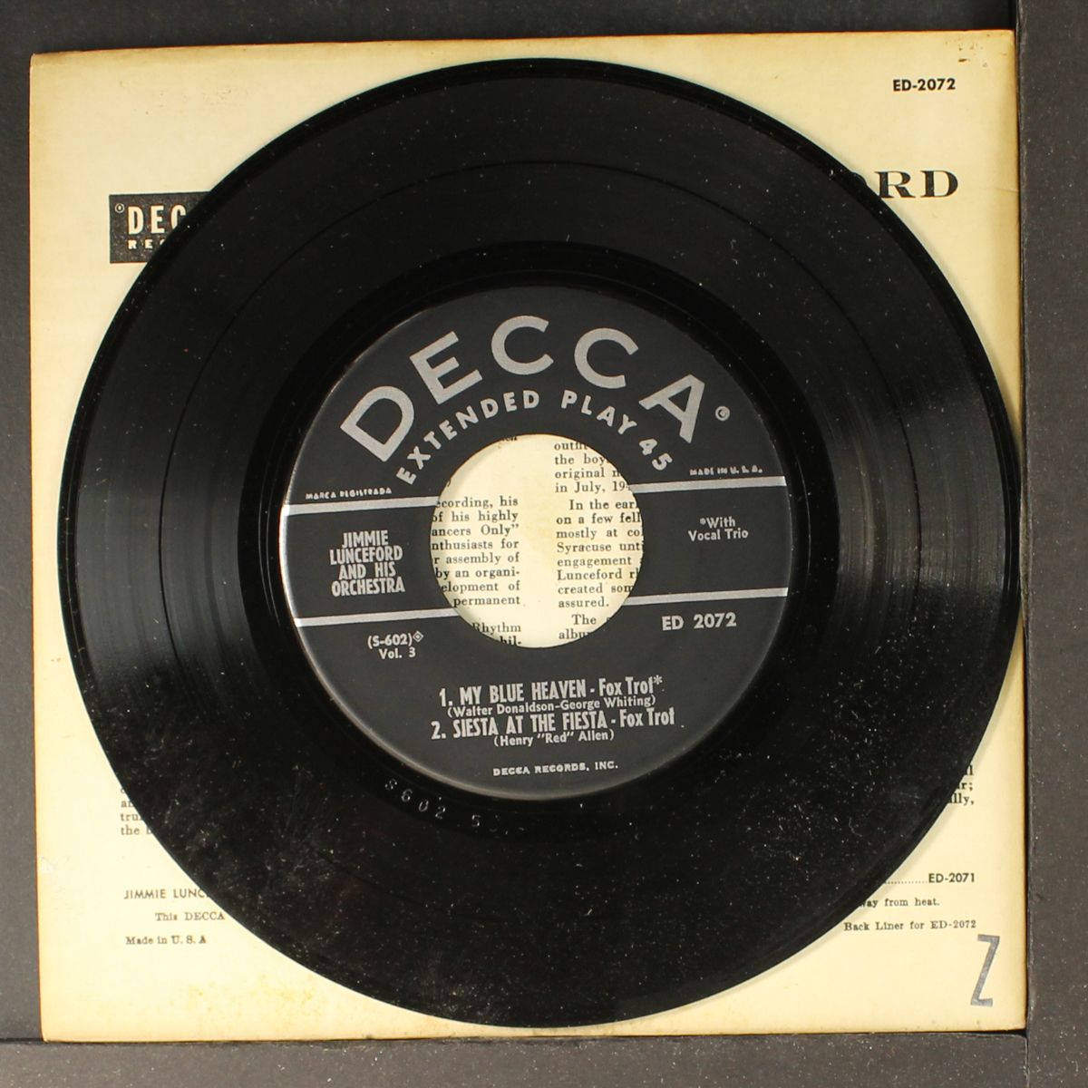 vol. 3 by JIMMIE LUNCEFORD