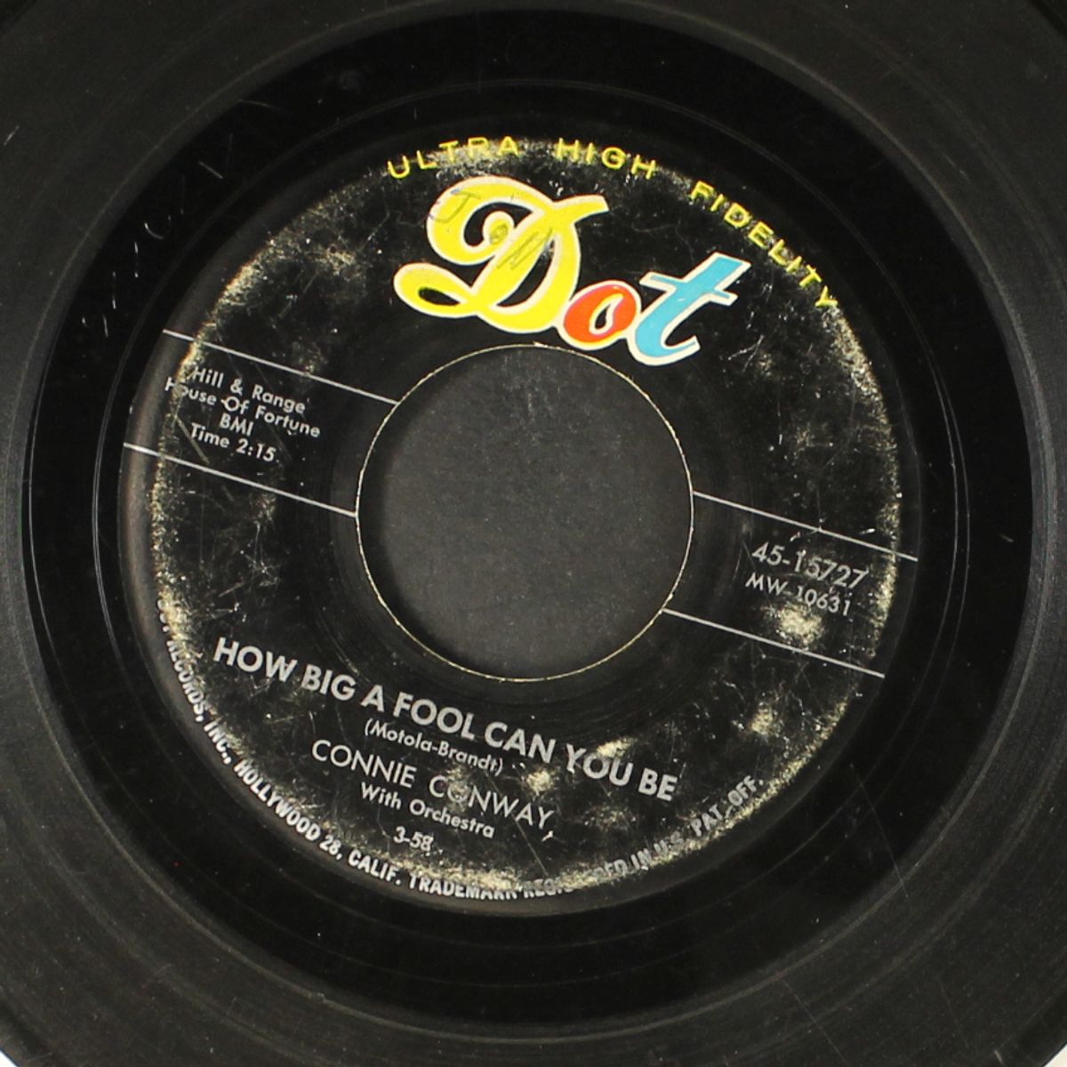 baby ya know / how big a fool can you be by CONNIE CONWAY