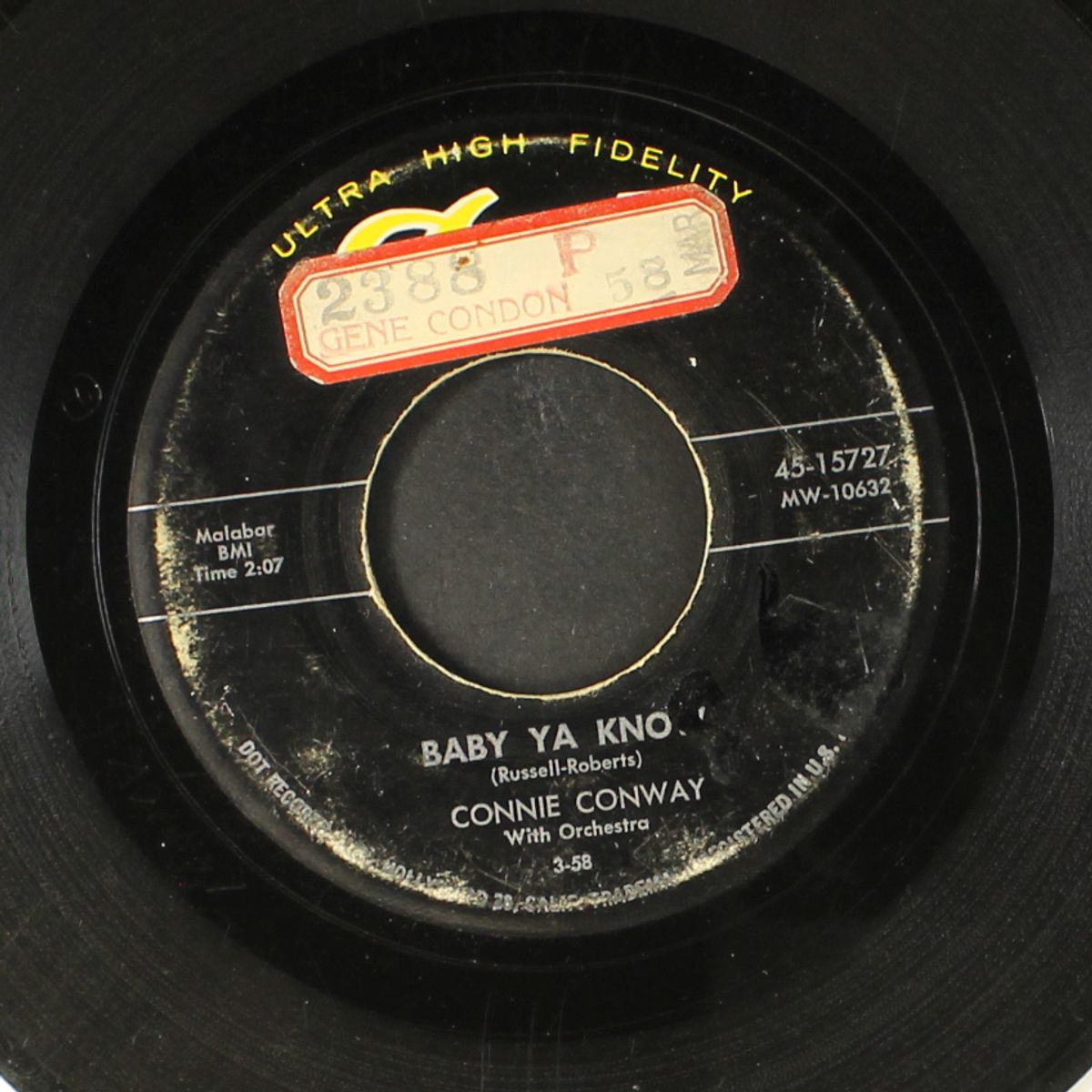 baby ya know / how big a fool can you be by CONNIE CONWAY