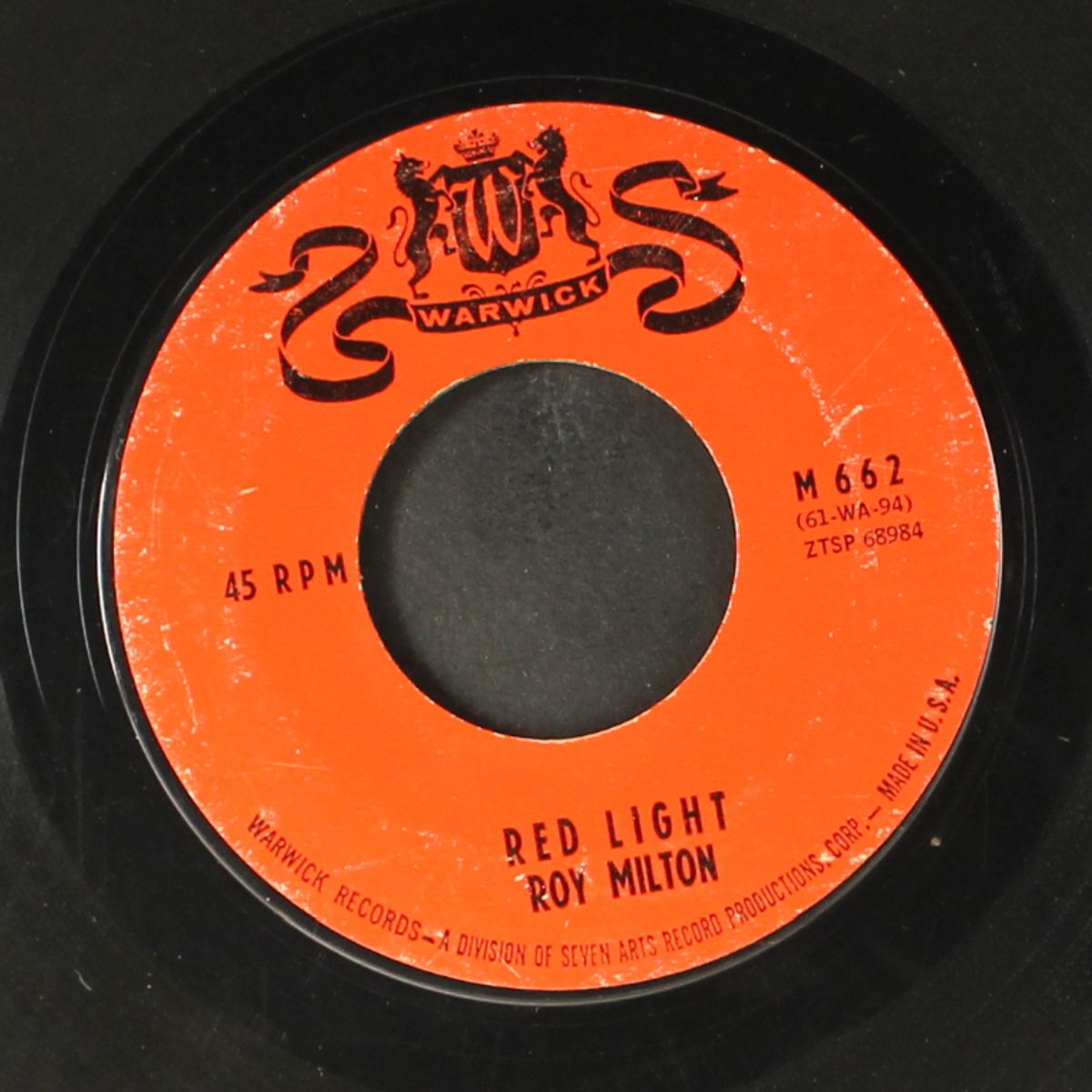 red light / so tired by ROY MILTON