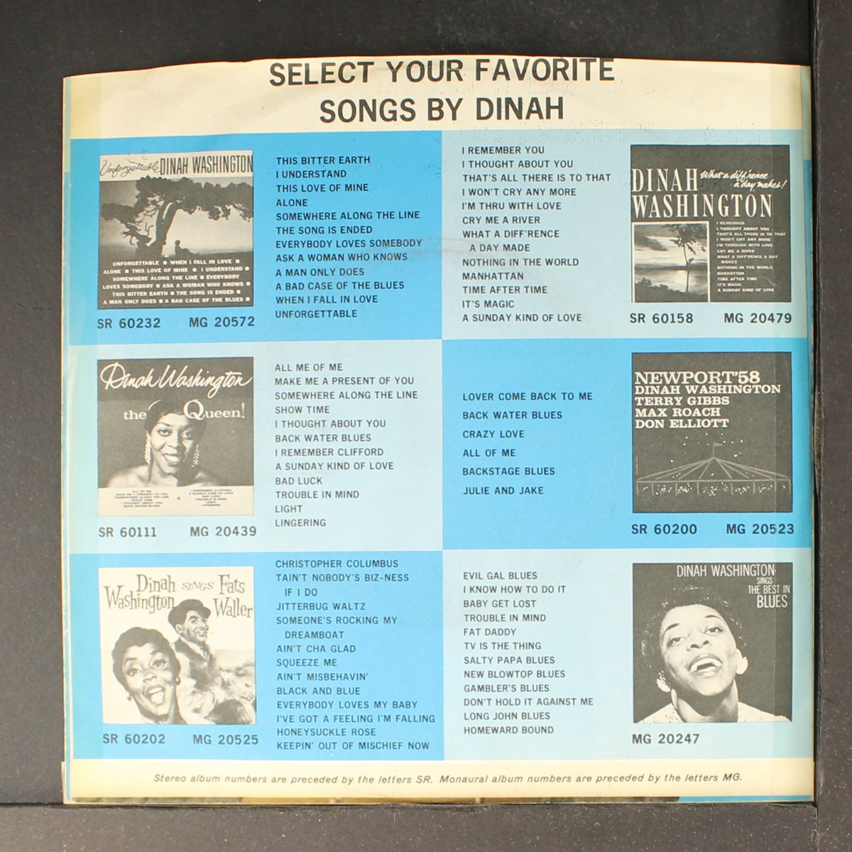 do you want it that way by DINAH WASHINGTON