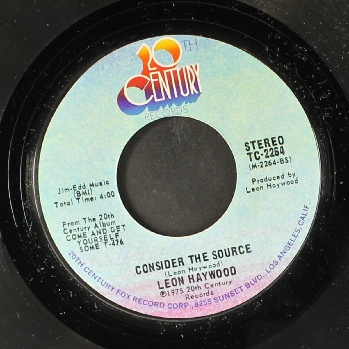 just your fool / consider the source by LEON HAYWOOD