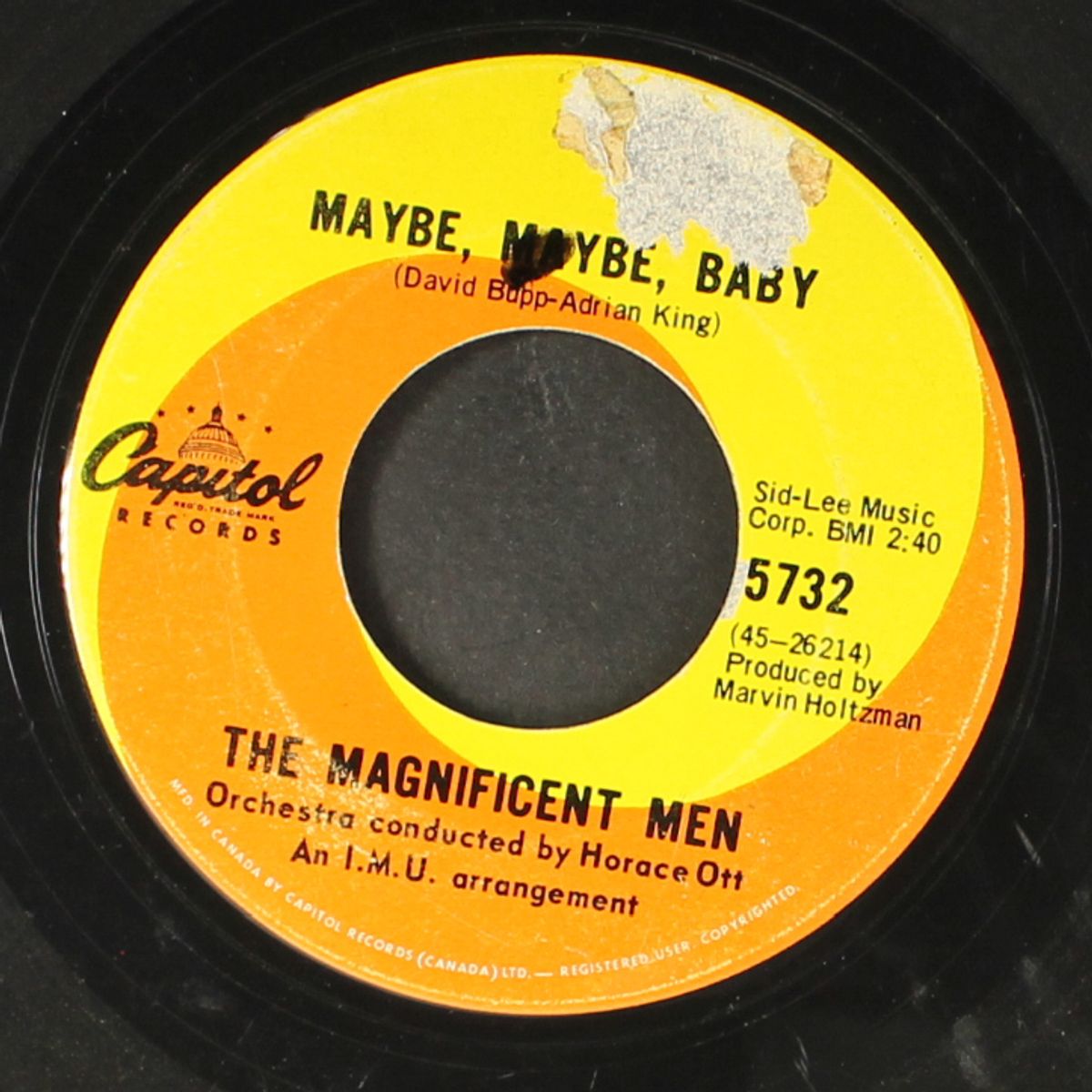 i've got news / maybe, maybe, baby by MAGNIFICENT MEN