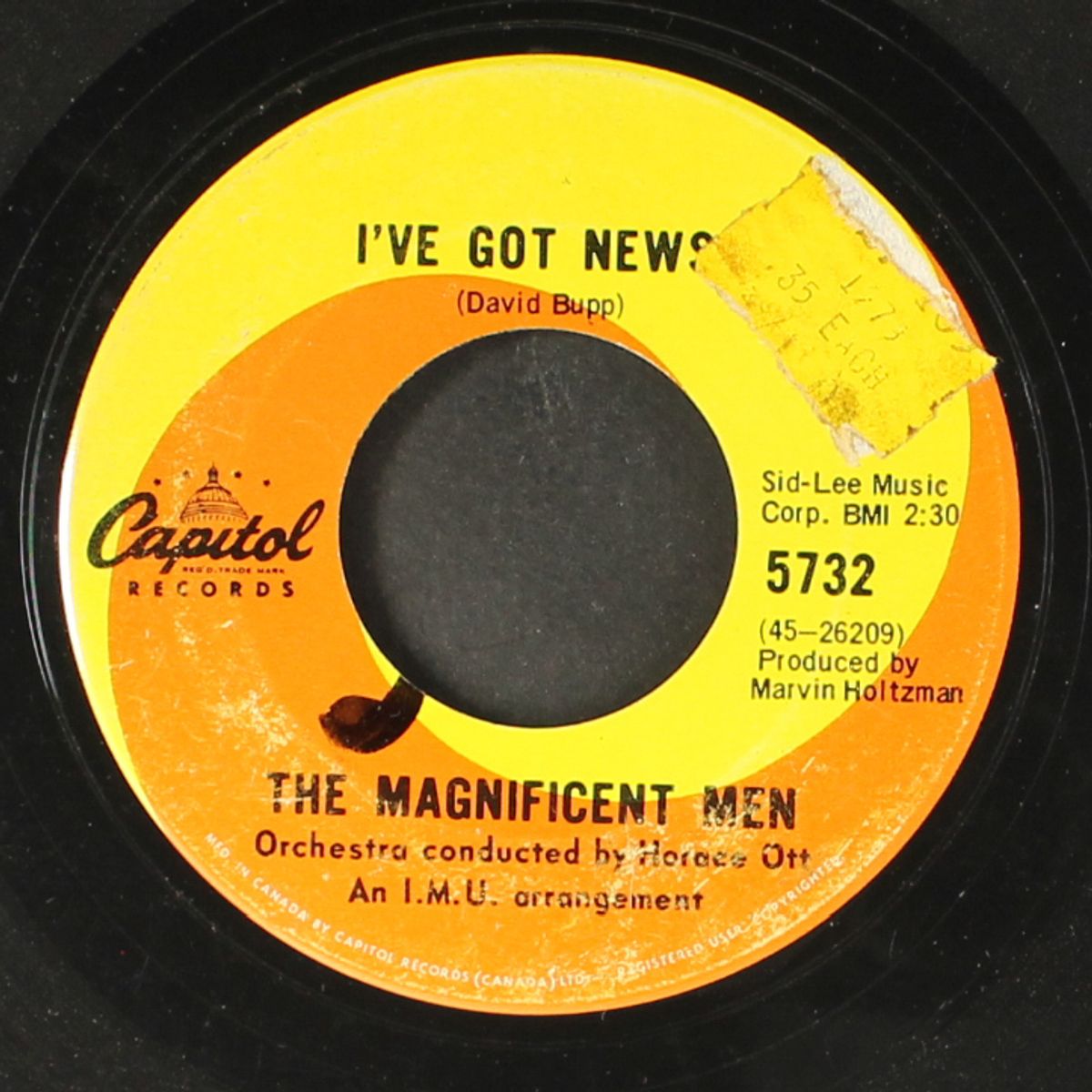 i've got news / maybe, maybe, baby by MAGNIFICENT MEN